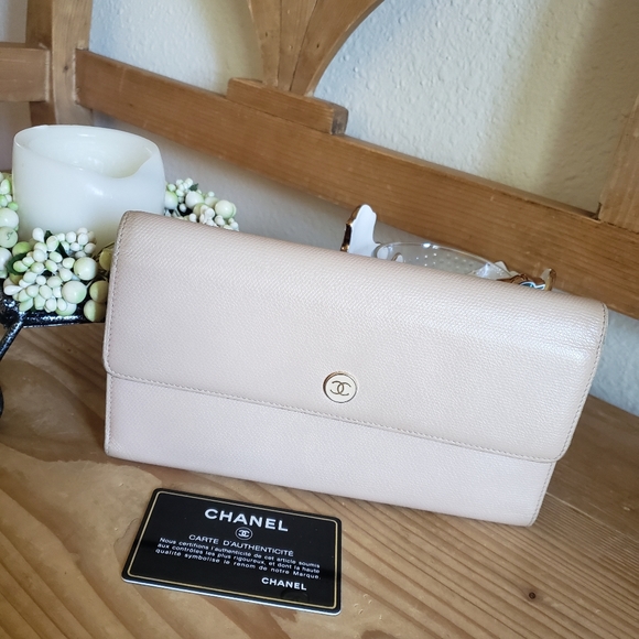 CHANEL Handbags - Chanel Trifold long wallet